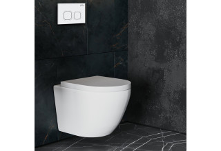 Комплект инсталляции Roxen StounFix Slim 533876 6в1 клавиша белая/хром