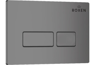 Комплект инсталляции Roxen StounFix Slim 597373 клавиша хром матовый