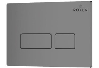 Комплект инсталляции Roxen StounFix Slim 597373 клавиша хром матовый
