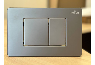 Комплект инсталляции Roxen StounFix Slim 621774 клавиша оружейная сталь
