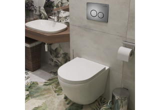 Комплект инсталляции Roxen StounFix Slim 625385 клавиша оружейная сталь
