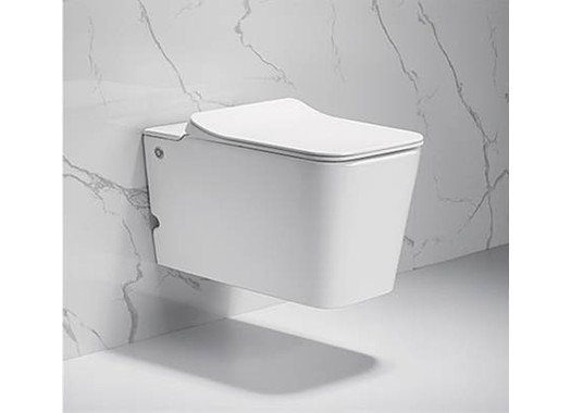 Подвесной унитаз CeruttiSpa Disgrazia Aria Pulse 35x60 с инсталляцией с импульсным смывом SoftClose