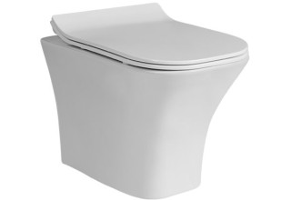 Подвесной унитаз CeruttiSpa Vettore Aria 34x49 безободковый SoftClose