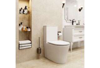 Унитаз-компакт CeruttiSpa SANTA CT8916 66,5x41 сиденье Duroplast. микролифт