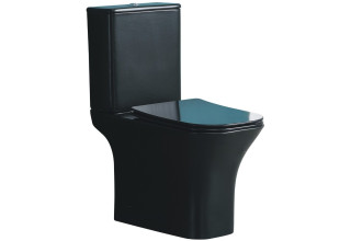 Унитаз-компакт CeruttiSpa VETTORE MB CT9241 66,5x34,5 сиденье Duroplast, микролифт, черный матовый Унитаз-компакт CeruttiSpa VETTORE MB CT9241 66,5x34,5 сиденье Duroplast, микролифт, черный матовый