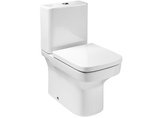 Унитаз напольный Roca Dama Compact 342787000 + 341782000 + 801780004 с баком и крышкой Унитаз напольный Roca Dama Compact 342787000 + 341782000 + 801780004 с баком и крышкой