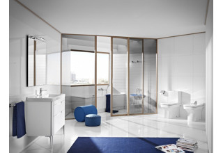 Унитаз напольный Roca Dama Compact 342787000 + 341782000 + 801780004 с баком и крышкой