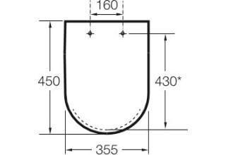 Унитаз напольный Roca Dama Compact 342787000 + 341782000 + 801780004 с баком и крышкой
