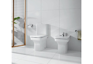 Унитаз напольный Roca Dama Compact 342787000 + 341782000 + 801780004 с баком и крышкой