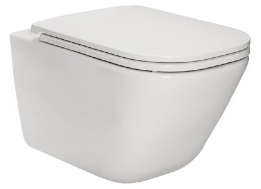 Унитаз подвесной Roca Gap Rimless A34H470000 34x54 SoftClose Унитаз подвесной Roca Gap Rimless A34H470000 34x54 SoftClose