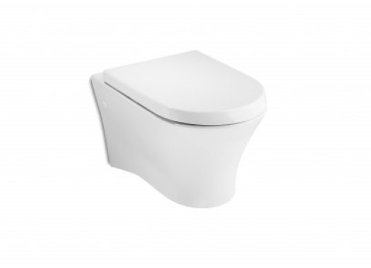 Унитаз подвесной Roca Nexo 346640000 + 80164A004 с пневмокрышкой Унитаз подвесной Roca Nexo 346640000 + 80164A004 с пневмокрышкой