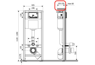 Инсталляция Lavinia Boho Relfix 38010010