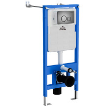 Инсталляция Roxen StounFix Slim 710200 с клавишей смыва Steel 420260G
