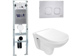 Комплект Welt-Wasser AMBERG 350 ST + BAARBACH 004 GL-WT + AMBERG RD-MT CR