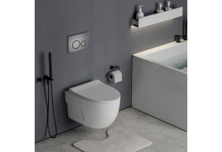 Комплект инсталляции Roxen StounFix Slim 627320 клавиша оружейная сталь