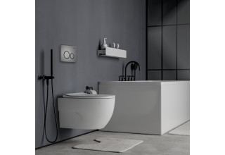 Комплект инсталляции Roxen StounFix Slim 627320 клавиша оружейная сталь