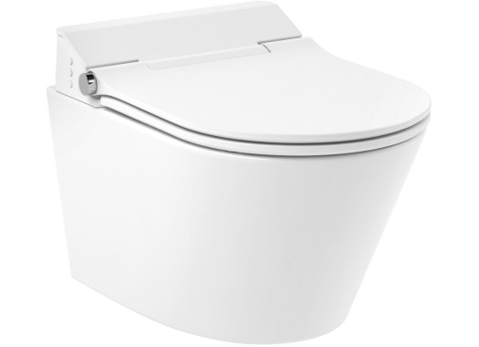 Подвесной умный унитаз Lavinia Boho Smart V-Clean 335901RS безободковый SoftClose