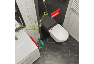 Подвесной унитаз Lavinia Boho Grance Hill Rimless 3307001R SoftClose