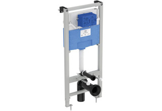 Промокомплект: инсталляция с унитазом Ideal Standard Tesi Aquablade + кнопка Oleas M3 белая S0079R0123AC