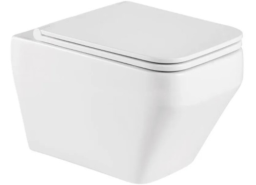 Унитаз подвесной WeltWasser WW HOFBACH 041 GL-WT безободковый, белый