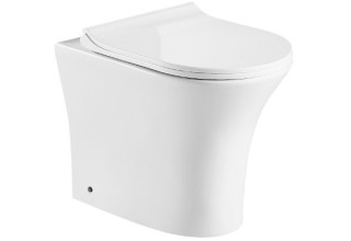 Унитаз приставной CeruttiSpa BERNINA F 34x52 безободковый SoftClose