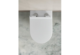 Унитаз приставной CeruttiSpa BERNINA F 34x52 безободковый SoftClose