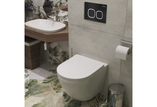Инсталляция Roxen StounFix Slim 710200 с клавишей смыва Santi 410280B