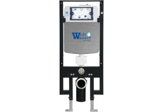 Комплект Welt-Wasser AMBERG 497 + TELBACH 004 GL-WT + AMBERG RD-BL с черной клавишей