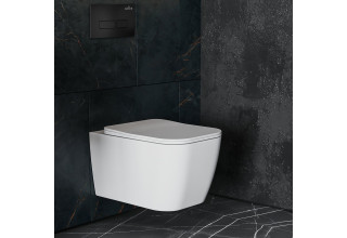 Комплект инсталляции Roxen StounFix Slim 579341 клавиша черный матовый