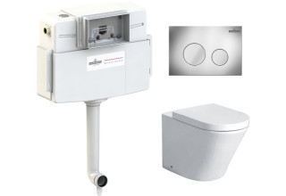 Комплект инсталляции и унитаза 4 в 1 Lavinia Boho Relfix Biore 77060234(cостоит из 33040040, 38020010, 3805002C)