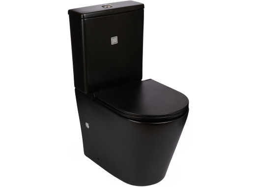 Унитаз Welt-Wasser SALZBACH 001MT-BL напольный Унитаз Welt-Wasser SALZBACH 001MT-BL напольный