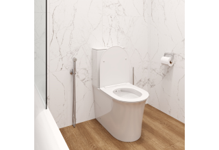 Унитаз напольный CeruttiSpa AVISIO 38,0x61,0 безободковый SoftClose