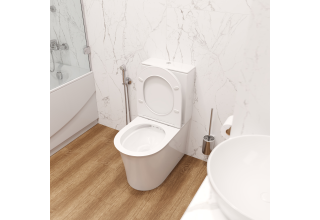 Унитаз напольный CeruttiSpa AVISIO 38,0x61,0 безободковый SoftClose