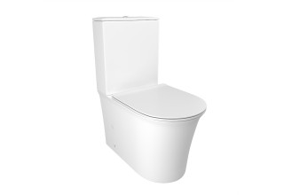 Унитаз напольный CeruttiSpa AVISIO 38,0x61,0 безободковый SoftClose