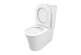 Унитаз напольный CeruttiSpa AVISIO 38,0x61,0 безободковый SoftClose