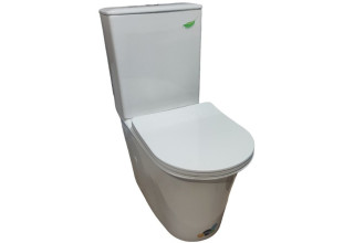 Унитаз напольный CeruttiSpa AVISIO 38,0x61,0 безободковый SoftClose