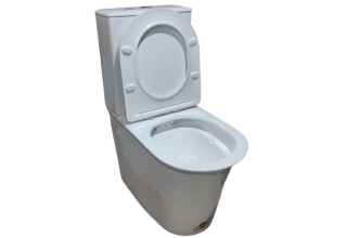 Унитаз напольный CeruttiSpa AVISIO 38,0x61,0 безободковый SoftClose