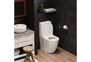 Унитаз напольный Ceruttispa Bella CT8709 62x38,5 сиденье Duroplast, микролифт