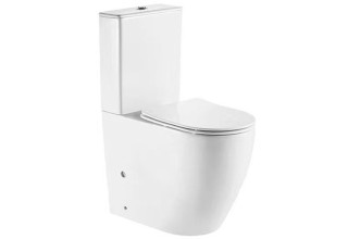 Унитаз напольный Ceruttispa Bella CT8709 62x38,5 сиденье Duroplast, микролифт