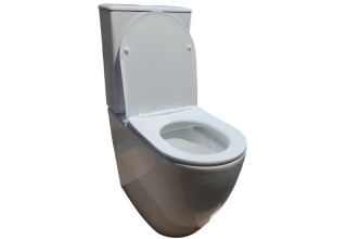 Унитаз напольный Ceruttispa Bella CT8709 62x38,5 сиденье Duroplast, микролифт