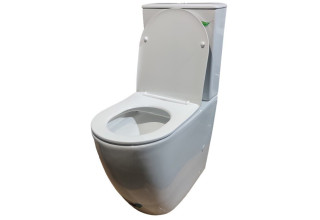 Унитаз напольный Ceruttispa Bella CT8709 62x38,5 сиденье Duroplast, микролифт