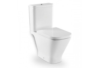 Унитаз напольный Roca The Gap 342477000 + 34147000Y + 801472001 сиденье Duroplast, SoftClose