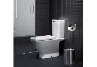 Унитаз напольный Roca The Gap 342477000 + 34147000Y + 801472001 сиденье Duroplast, SoftClose