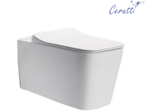 Унитаз подвесной CeruttiSpa MAIELLA Aria MW CT9164 50x35 сиденье Duroplast, микролифт, белый матовый Унитаз подвесной CeruttiSpa MAIELLA Aria MW CT9164 50x35 сиденье Duroplast, микролифт, белый матовый