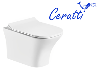 Унитаз подвесной CeruttiSpa VETTORE Aria CT7190 48x34 сиденье Duroplast, микролифт, белый