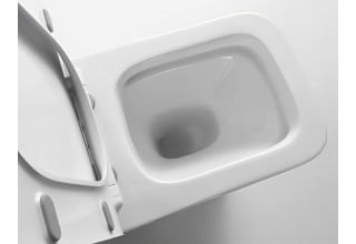 Унитаз подвесной CeruttiSpa VETTORE Aria CT7190 48x34 сиденье Duroplast, микролифт, белый