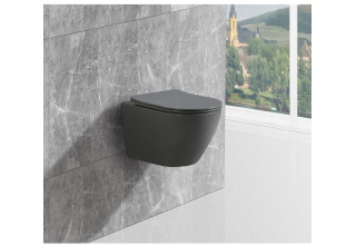 Унитаз подвесной Esbano Amapola ESUPAMAPGM 36x53 серый матовый