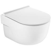 Унитаз подвесной Roca Meridian-N 34624L000 с ультратонким сиденьем Duroplast, SoftClose