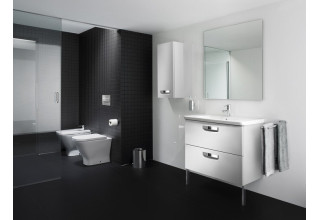 Унитаз приставной Roca The Gap 347477000 + 801470004 с крышкой