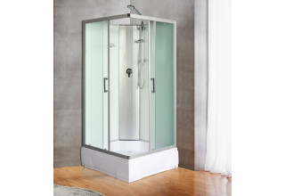 Душевая кабина River Quadro 80/24 МТ 80x80 Б/К (без крыши)